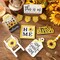 11PCS Sunflower Farmhouse Tiered Tray Decor – Rustic Wooden Tabletop & Shelf Signs